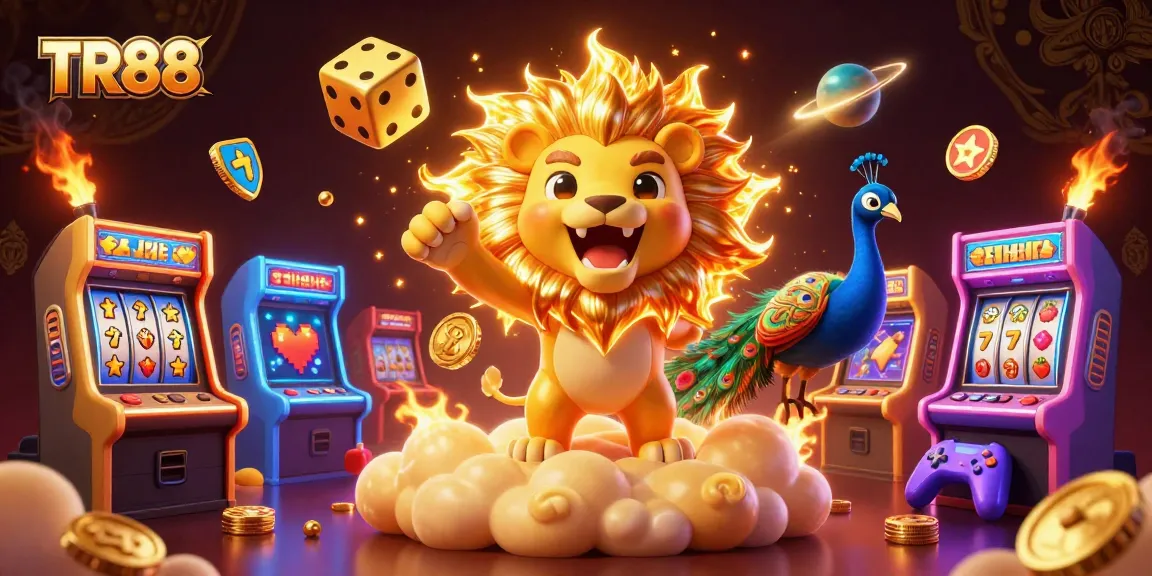 Experience thrilling wins at TR88 with exciting slots and jackpot features in a vibrant casino scene.