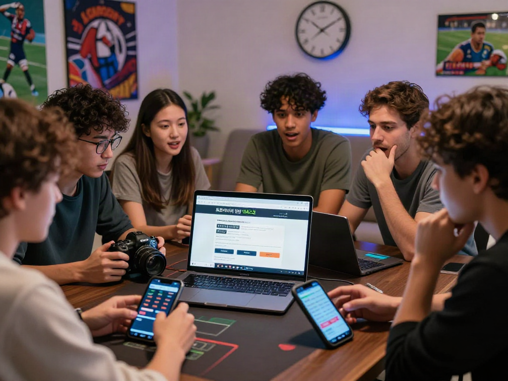 Engaging discussion on 토토사이트 검증 먹튀스팟 in a lively gambling community setting.